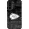 NFL Kansas City Chiefs Black & White Galaxy S22 Pro Case
