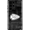 NFL Kansas City Chiefs Black & White Galaxy S22 Ultra Pro Case