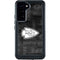 NFL Kansas City Chiefs Black & White Galaxy S23 Plus Waterproof Case