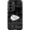 NFL Kansas City Chiefs Black & White Galaxy S23 Pro Case