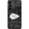NFL Kansas City Chiefs Black & White Galaxy S23 Skin