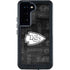 NFL Kansas City Chiefs Black & White Galaxy S23 Waterproof Case