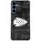 NFL Kansas City Chiefs Black & White Galaxy S24 Clear Case