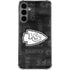 NFL Kansas City Chiefs Black & White Galaxy S24 Plus Clear Case