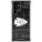 NFL Kansas City Chiefs Black & White Galaxy S24 Ultra Clear Case