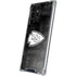 NFL Kansas City Chiefs Black & White Galaxy S24 Ultra Clear Case