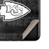 NFL Kansas City Chiefs Black & White Galaxy Z Flip Skin