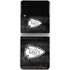 NFL Kansas City Chiefs Black & White Galaxy Z Flip3 5G Skin
