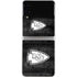 NFL Kansas City Chiefs Black & White Galaxy Z Flip4 5G Skin