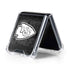 NFL Kansas City Chiefs Black & White Galaxy Z Flip5 5G Clear Case