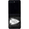 NFL Kansas City Chiefs Black & White Galaxy Z Flip5 5G Skin