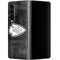 NFL Kansas City Chiefs Black & White Galaxy Z Fold4 5G Skin