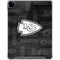 NFL Kansas City Chiefs Black & White iPad Pro 12.9in (2020) Clear Case
