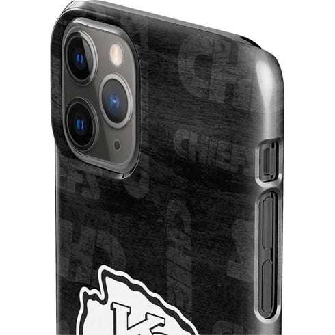 NFL Kansas City Chiefs Black & White iPhone 11 Pro Lite Case