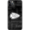 NFL Kansas City Chiefs Black & White iPhone 11 Pro Max Skin