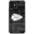 NFL Kansas City Chiefs Black & White iPhone 12 Clear Case