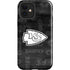 NFL Kansas City Chiefs Black & White iPhone 12 Impact Case