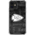 NFL Kansas City Chiefs Black & White iPhone 12 Mini Clear Case