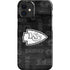 NFL Kansas City Chiefs Black & White iPhone 12 Mini Lite Case