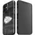 NFL Kansas City Chiefs Black & White iPhone 12 Mini Lite Case