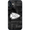 NFL Kansas City Chiefs Black & White iPhone 12 Skin