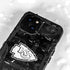 NFL Kansas City Chiefs Black & White iPhone 13 Mini Waterproof Case