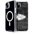 NFL Kansas City Chiefs Black & White iPhone 14 MagSafe Case
