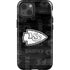 NFL Kansas City Chiefs Black & White iPhone 15 Impact Case