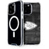 NFL Kansas City Chiefs Black & White iPhone 15 Pro Max MagSafe Case