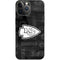 NFL Kansas City Chiefs Black & White iPhone 14 Pro Max Skin