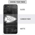 NFL Kansas City Chiefs Black & White iPhone SE (2nd & 3rd Gen) Skin