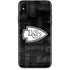NFL Kansas City Chiefs Black & White iPhone XS Max Skin