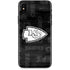 NFL Kansas City Chiefs Black & White iPhone XS Skin