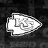 NFL Kansas City Chiefs Black & White iPhone XS Skin