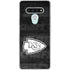 NFL Kansas City Chiefs Black & White LG Stylo 6 Clear Case