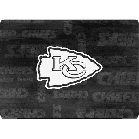 NFL Kansas City Chiefs Black & White MacBook Pro 14in (2021-24) Skin