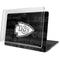 NFL Kansas City Chiefs Black & White MacBook Pro 16in (2019-20) Case plus Skin