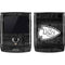 NFL Kansas City Chiefs Black & White Motorola RAZR Skin