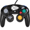 NFL Kansas City Chiefs Black & White Nintendo GameCube Controller Skin