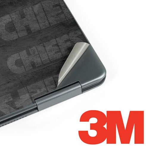 NFL Kansas City Chiefs Black & White Notebook 9 Pro 13in (2017) Skin