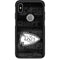 NFL Kansas City Chiefs Black & White Otterbox Commuter iPhone Skin