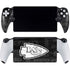 NFL Kansas City Chiefs Black & White PlayStation Portal Remote Player Skin