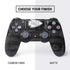 NFL Kansas City Chiefs Black & White PS4 Controller Skin