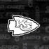 NFL Kansas City Chiefs Black & White PS4 Pro/Slim Controller Skin