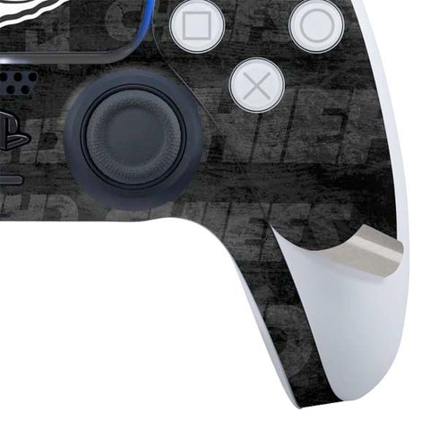 NFL Kansas City Chiefs Black & White PS5 Controller Skin