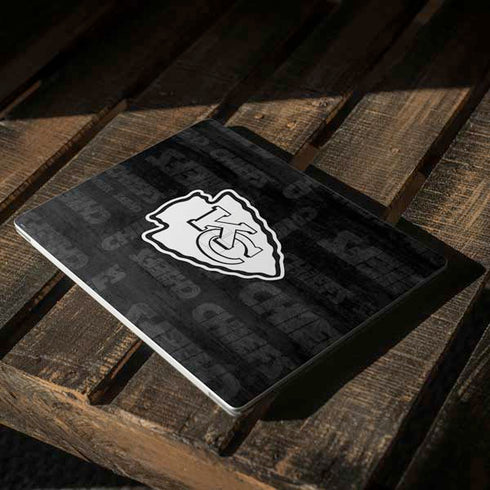 NFL Kansas City Chiefs Black & White Surface Laptop 2 Skin