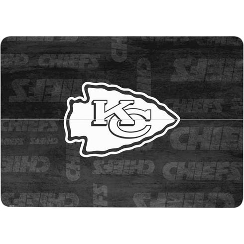 NFL Kansas City Chiefs Black & White Surface Laptop Studio Skin