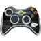 NFL Kansas City Chiefs Black & White Xbox 360 Wireless Controller Skin