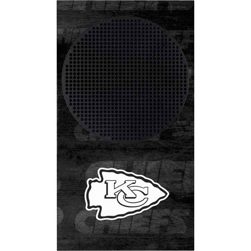 NFL Kansas City Chiefs Black & White Xbox Series S Skins