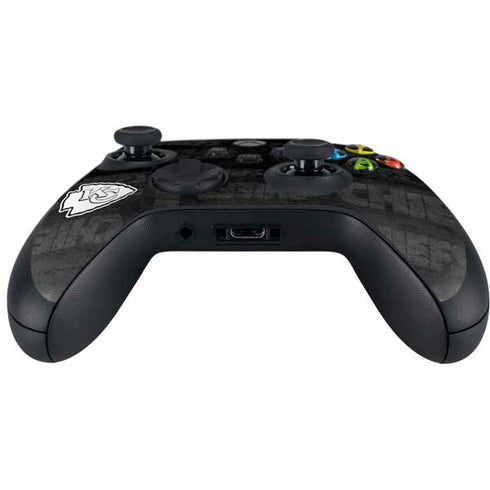 NFL Kansas City Chiefs Black & White Xbox Series X Controller Skin